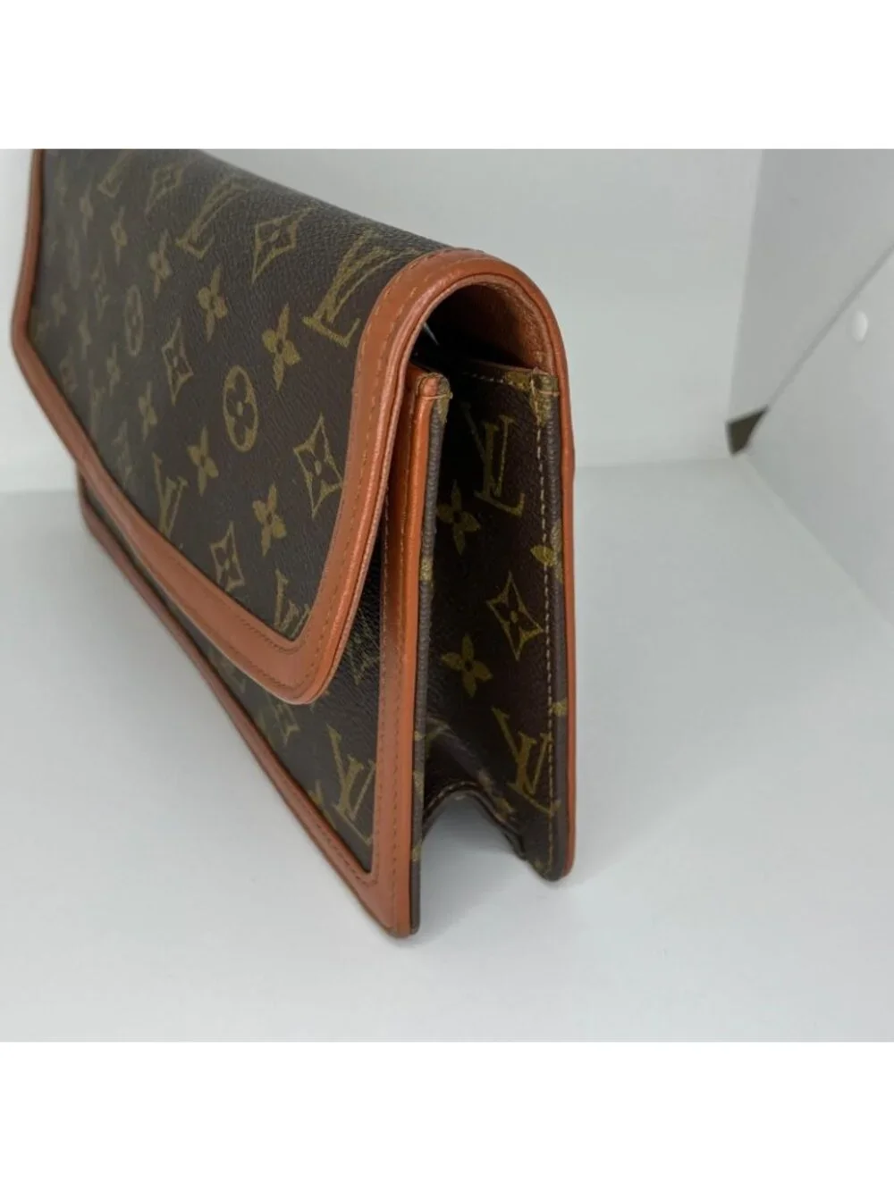 Louis Vuitton Pochette Dam GM Second Bag Brown